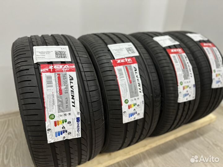 Zeta Alventi 235/40 R18 и 265/35 R18 96Y