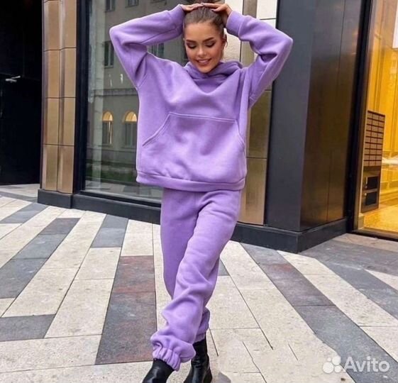 Спортивный костюм женский теплый