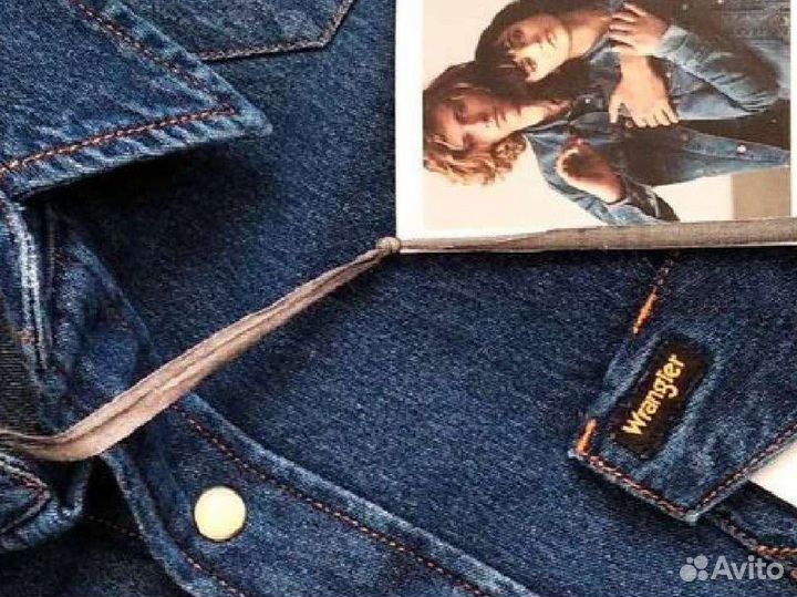 Джинсовая рубашка мужская Wrangler