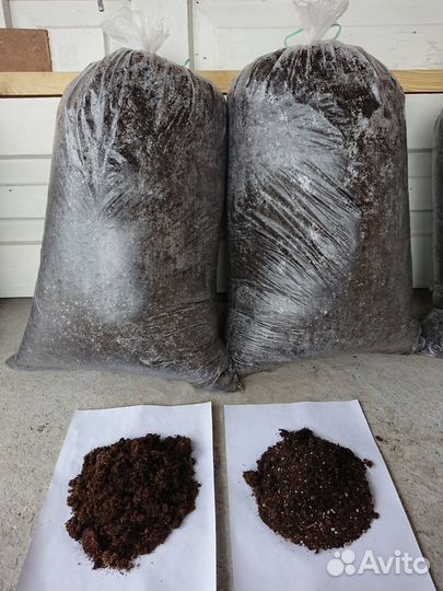 Торф верховой,с NPK,PH-5,6-6,2,V-50л,V-5200л