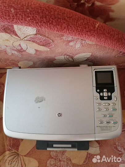 Цветной струйный мфу принтер HP photosmart 2573