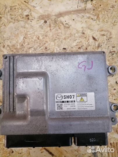 Эбу двигателя Mazda 6 GJ 2.2d