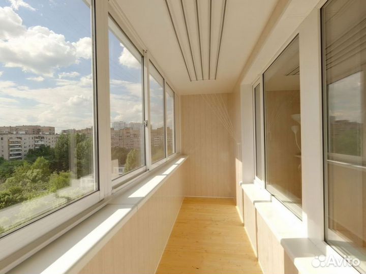 Комплексное остекление и отделка