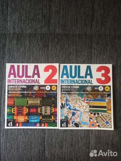Новый Aula Internacional 1-5 учебники испанского