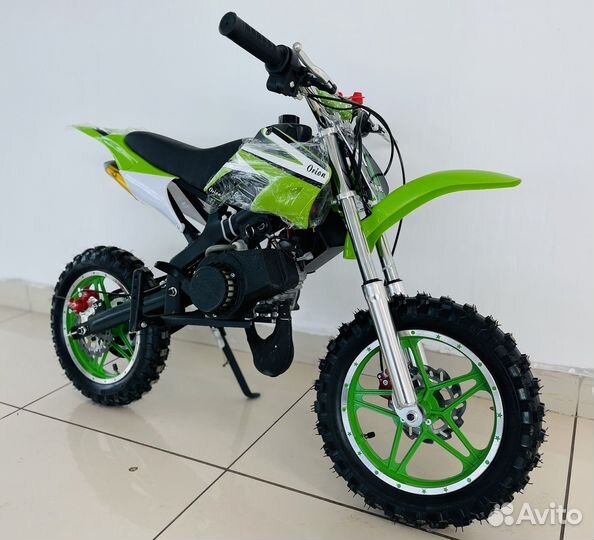 Детский питбайк с электростартером, до 10-ти лет