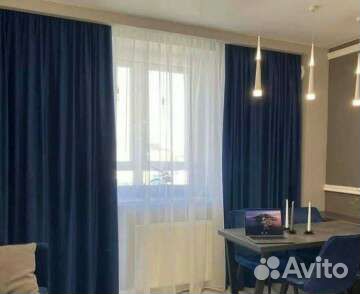 Шторы. Комплект. С тюлью. Разные