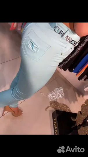 Брюки с ремнем