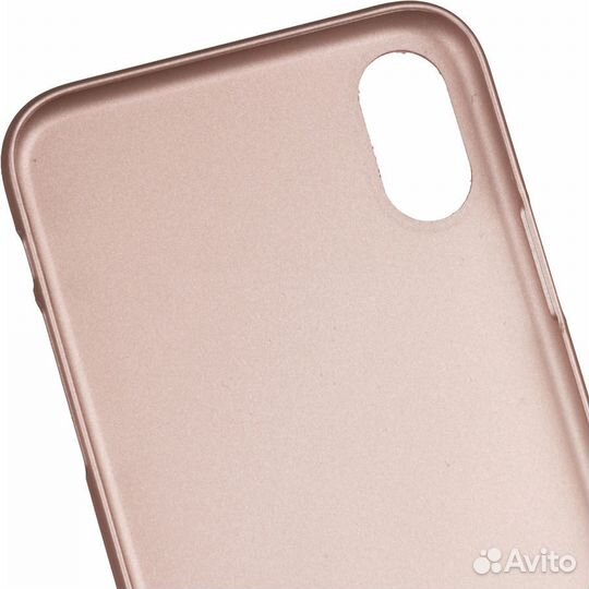 Накладка Case Air deppa для iPhone X (роз.золото)