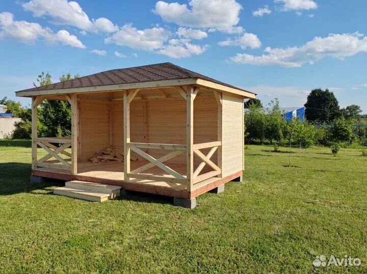 Красивые беседки