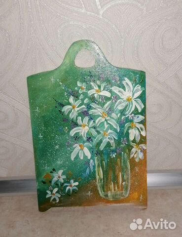 Досточка кухонная ручная роспись