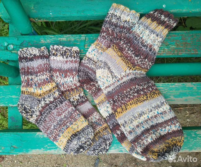 Носки мужские вязаные