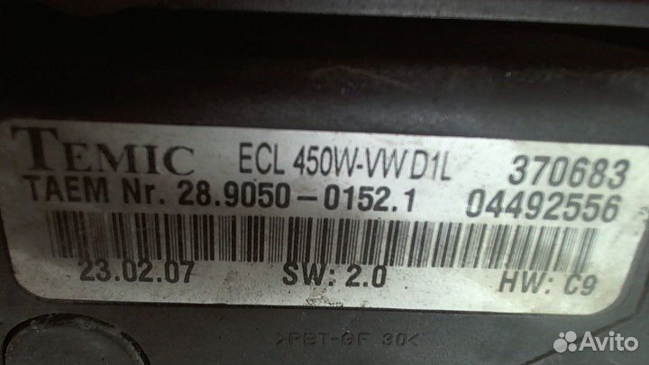 Вентилятор радиатора Volkswagen Phaeton, 2007