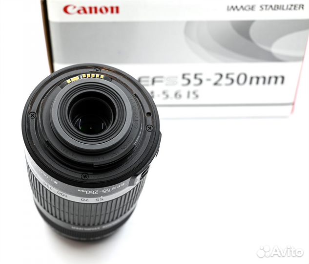 Объектив Canon EF-S 55-250mm f/4-5.6 IS (new)