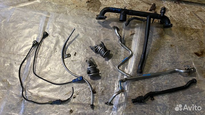 Патрубки охлаждения audi a4 2.4 b6 bdv