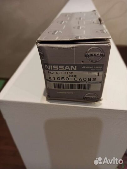 Тормозные колодки nissan