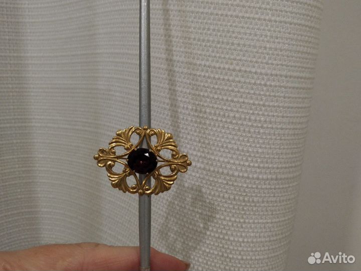 Брошь старинная, булавка для галстука