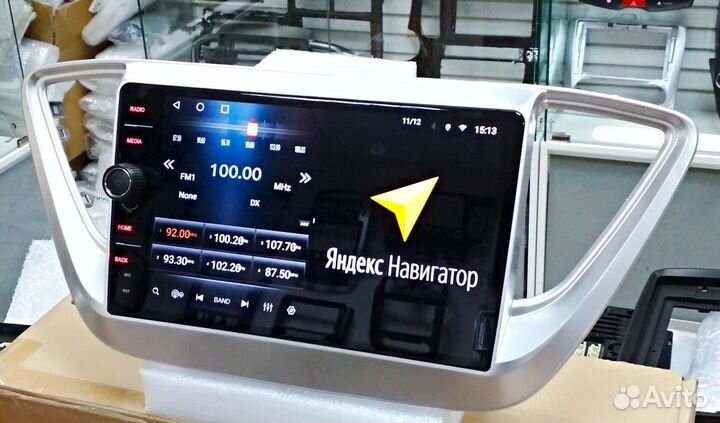 Hyundai Solaris магнитола Android с крутилкой