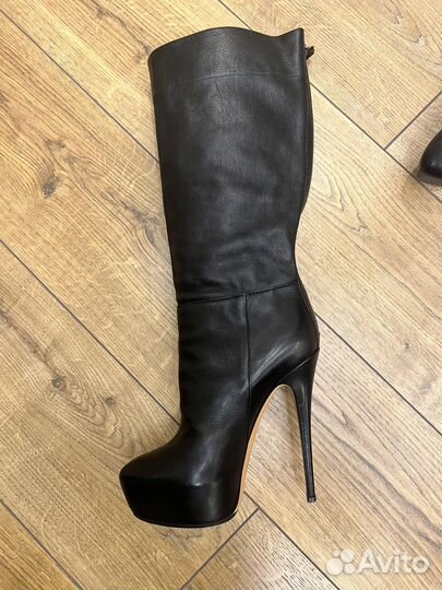 Сапоги женские натуральная кожа 38