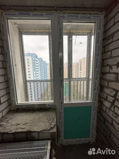 Балконный блок с дверью