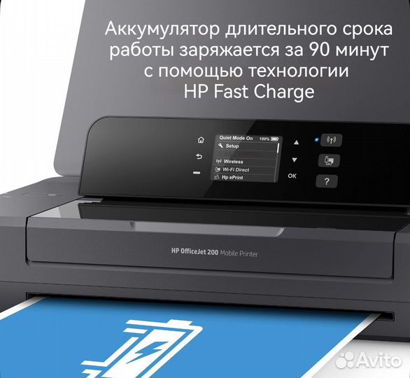 Принтер HP officejet 200