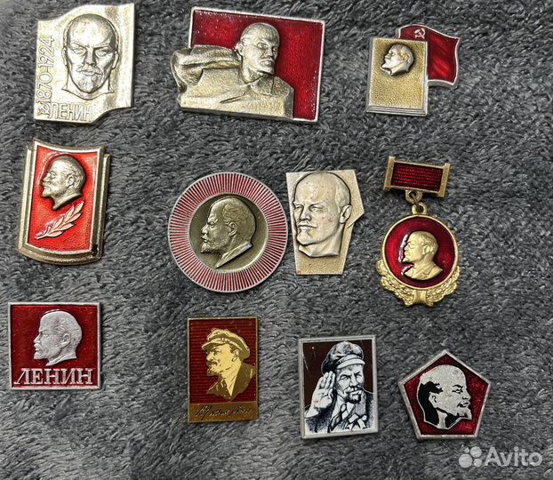 Значки СССР Владимир Ильич Ленин
