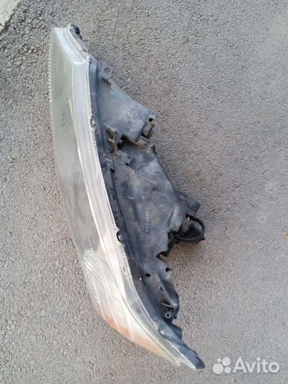 Фара митсубиси аутлендер xl левая