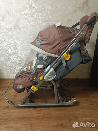 Санки коляска nika 7