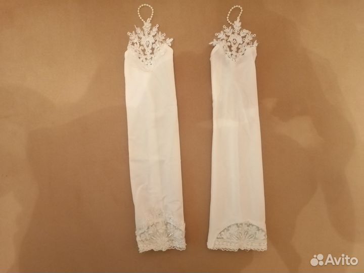 Перчатки свадебные