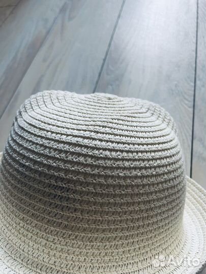 Шляпа с ушками для девочки 2-3 лет 46-48 кошечка