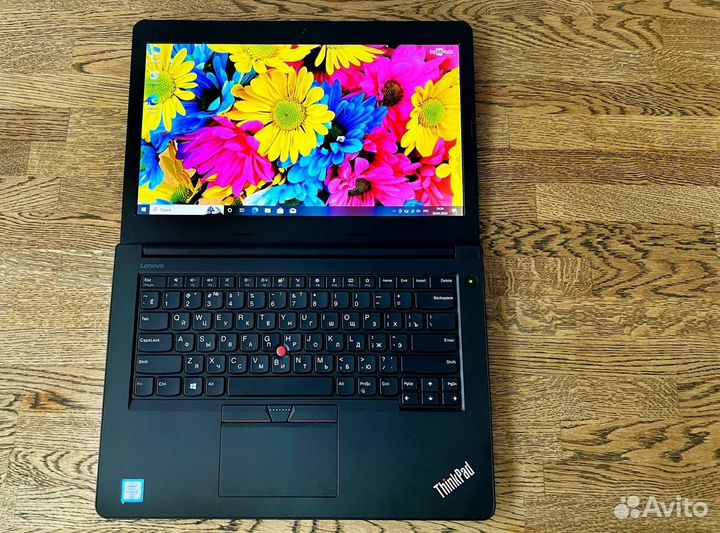 Ноутбук Lenovo thinkpad e470 как новый с IPS