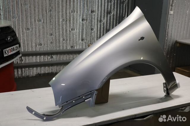 Крыло левое Калина в цвет 610 Рислинг новое