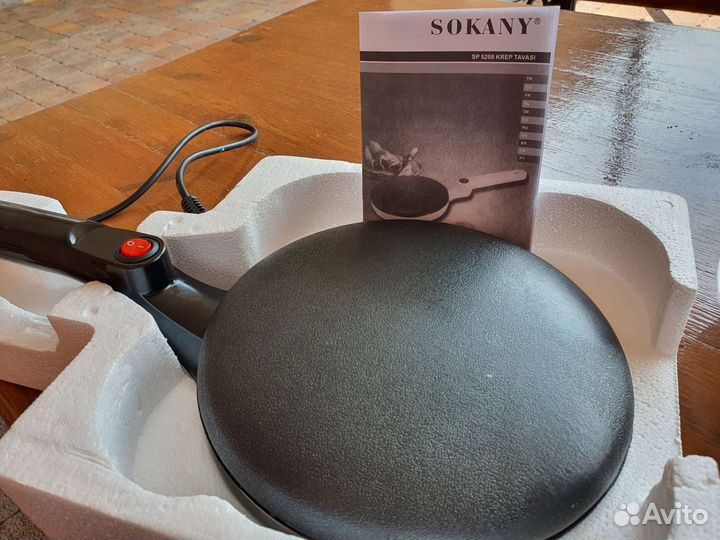 Электроблинница Сковорода Sokany SP 5208