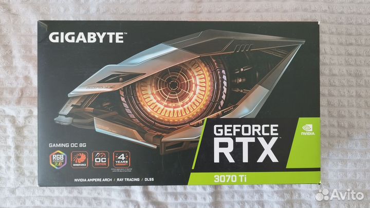 Видеокарта GeForce RTX 3070 TI