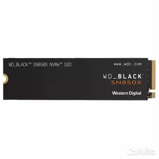 SSD WD Black SN850 1TB (PCIe 4.0, NVMe, 7000 MB/s)