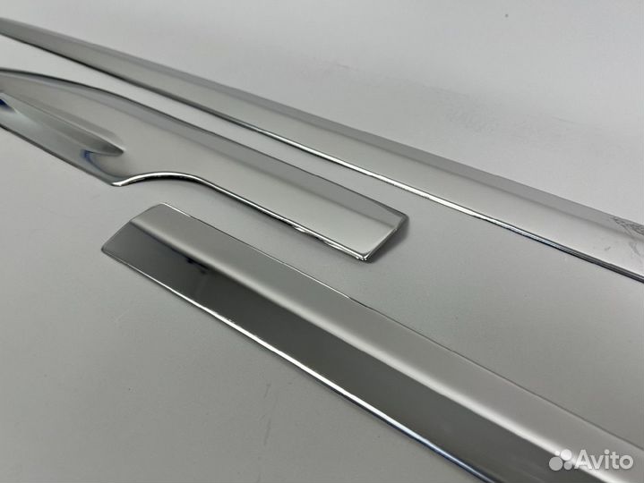 Молдинги дверей Toyota C-HR Хром SN2589 K2460