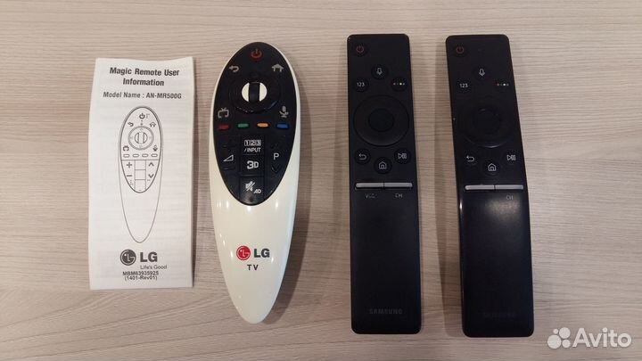Смарт пульты LG и Samsung