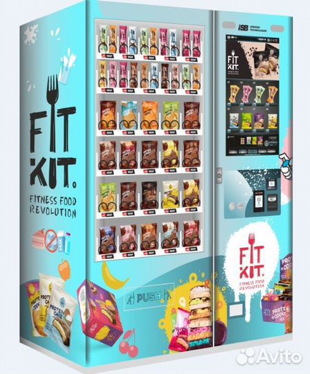 Снековый автомат с индивидуальным дизайном