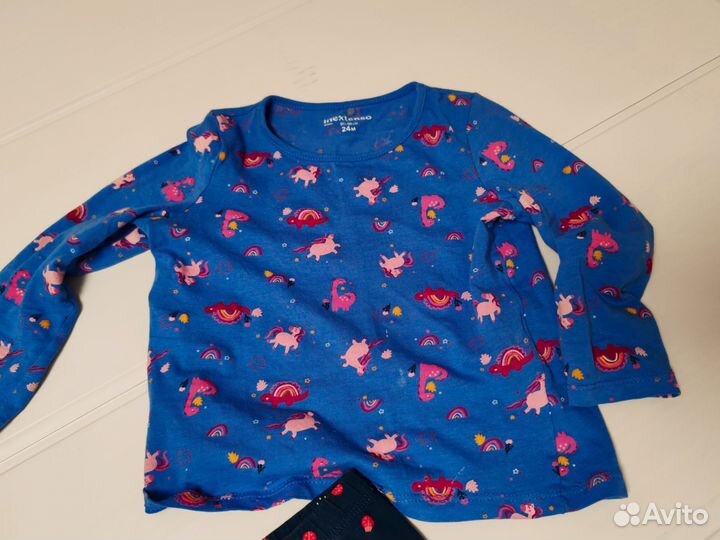Одежда пакетом для девочки 86 92 см