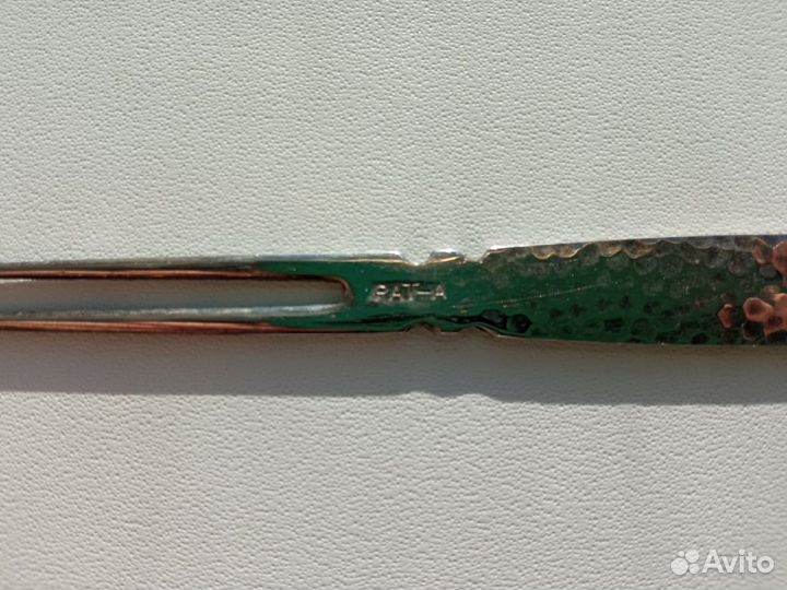 Винтажная вилка для мяса