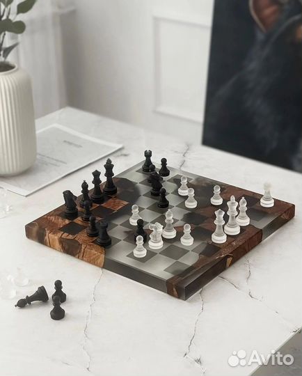 Шахматы ручной работы деревянные авторские