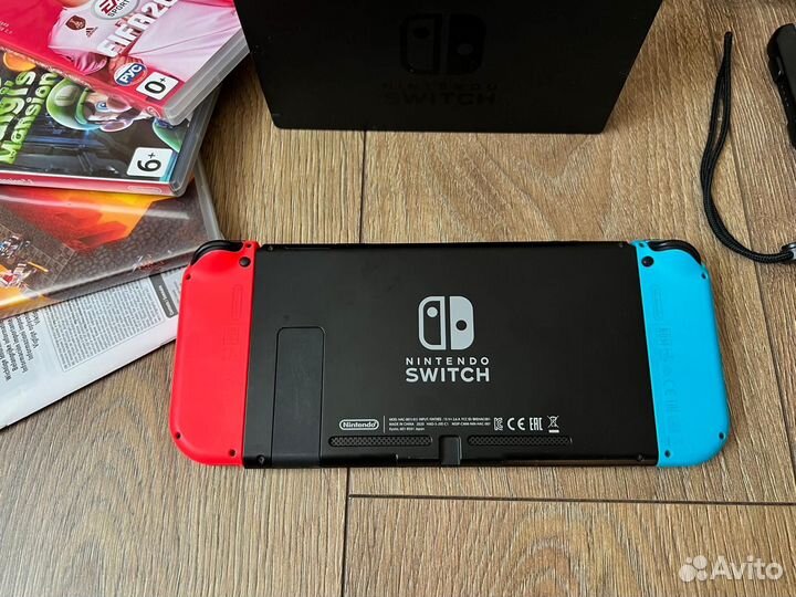 Nintendo switch + игры в подарок