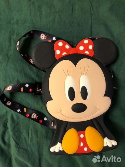 Силиконовая сумка детская Минни маус