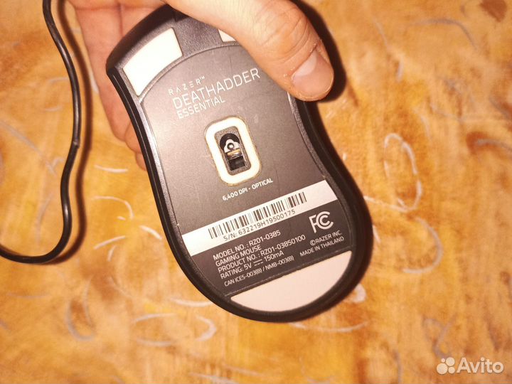 Игровая мышь razer deathadder essential