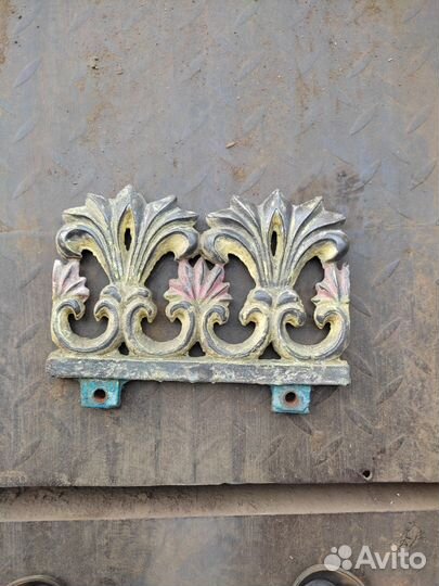 Чугунные элементы литьё СССР