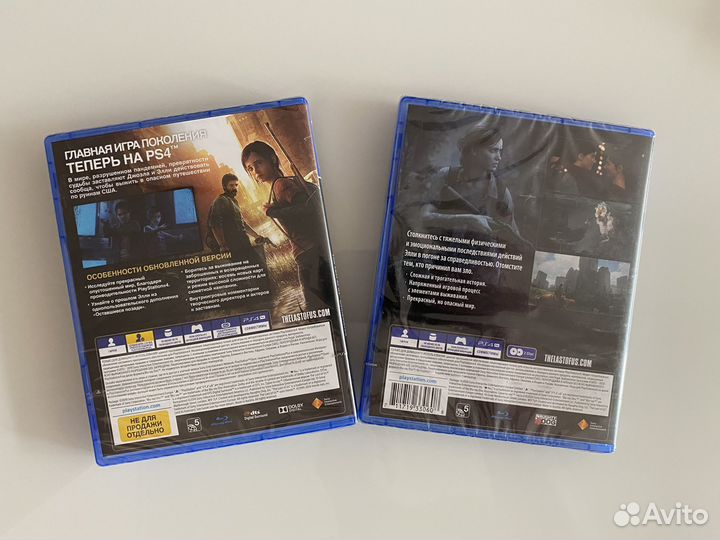 Одни из нас 2 ps4 (новый диск, в плёнке)