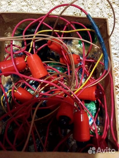 Елочная гирлянда СССР