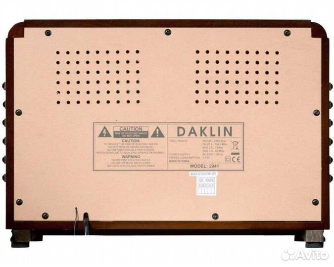 Радиоприемник Daklin с MP3 плеером