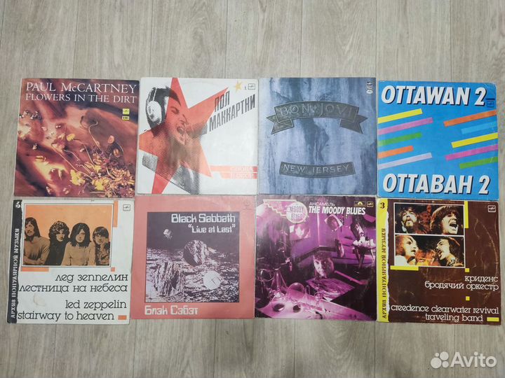 Виниловые пластинки. Иностранная и Советская