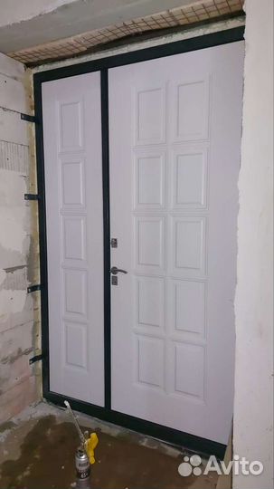 Дверь входная железная с установкой