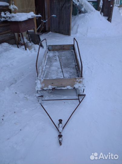 Сани для бурана (бегут сами)